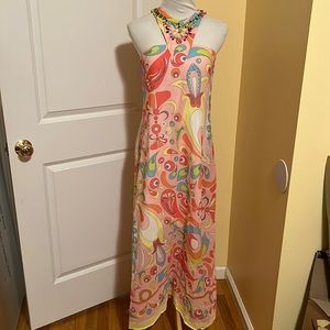 Dorit handkerchief embellished dress